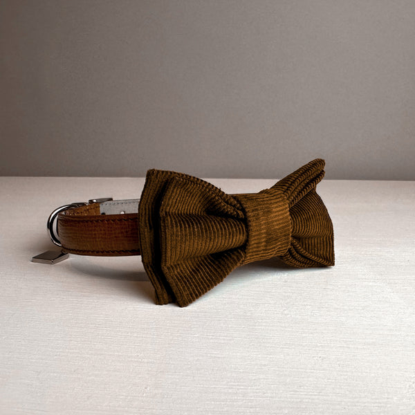 Rory Corduroy Bow Tie - Oak