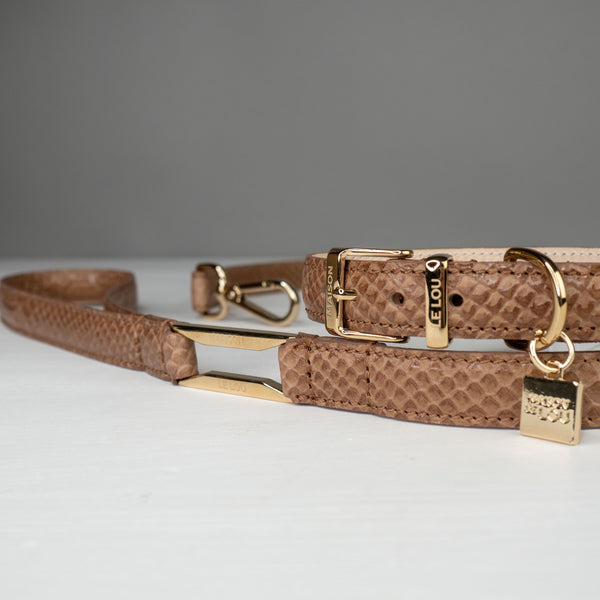 Pink louis best sale vuitton dog collar