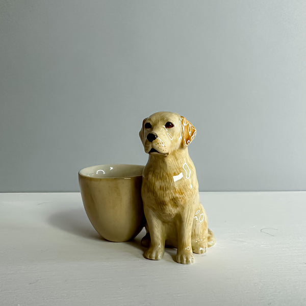 Golden Labrador egg cup Golden Maison Le Lou