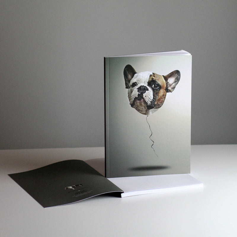 Brixton The Frenchie A5 Notebook - Balloons