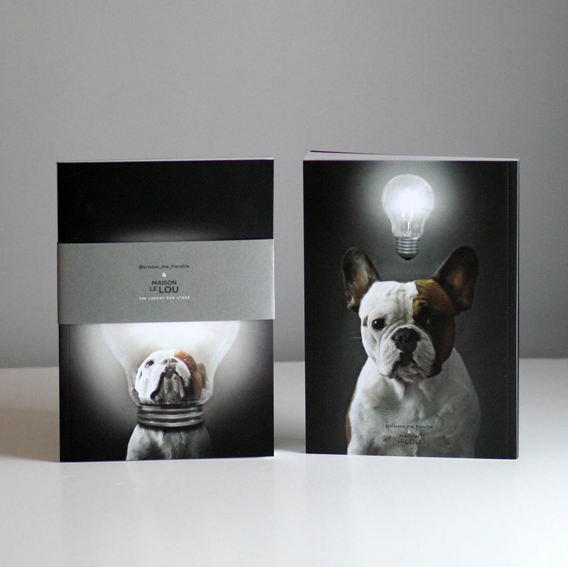 Brixton The Frenchie A5 Notebook - Bright Ideas