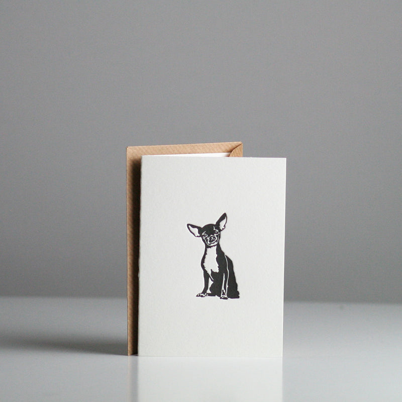 Penguin Ink - Chihuahua Card