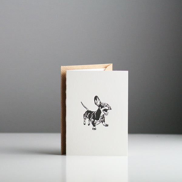 Penguin Ink - Dachshund Card