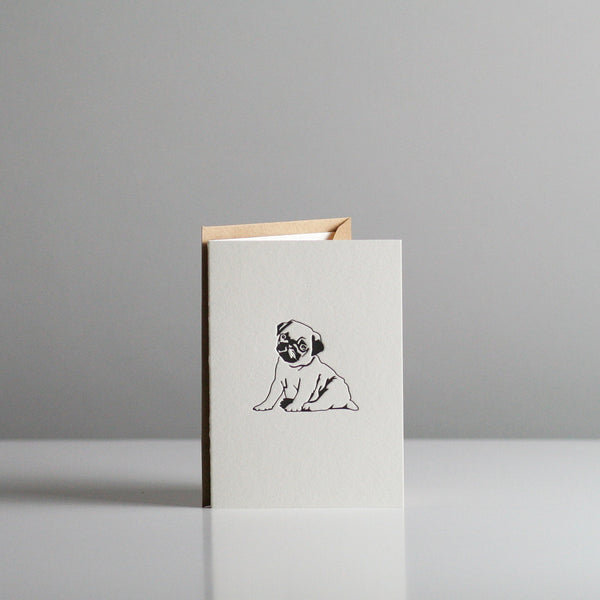 Penguin Ink - Pug Card
