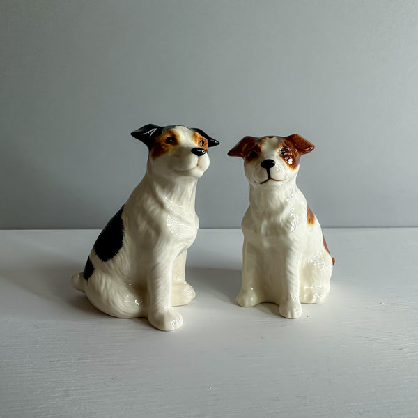 Jack Russell Salt and Pepper shakers - Tri