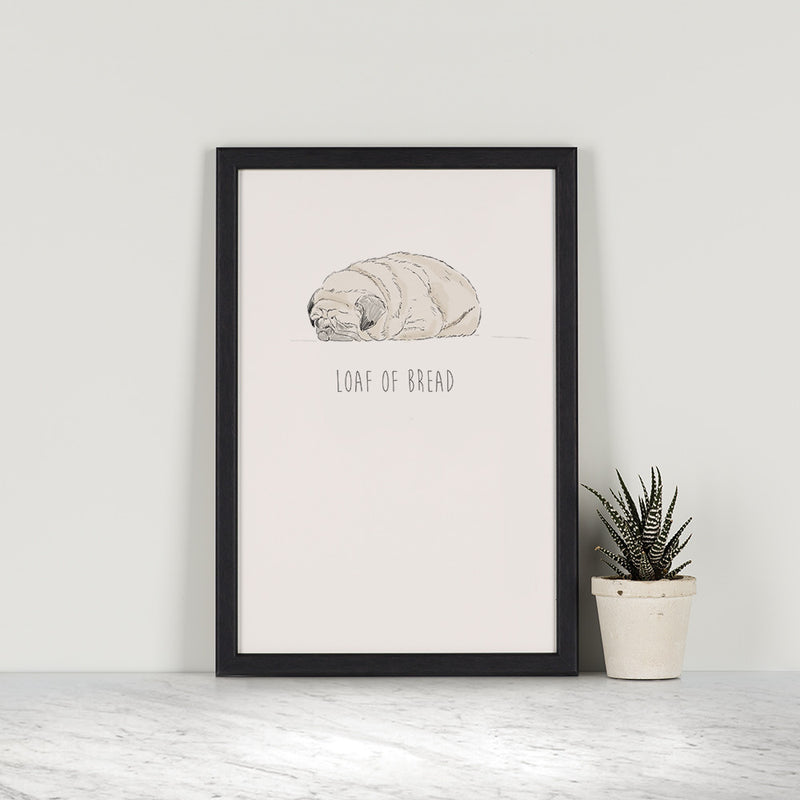 Loaf Of Bread, A5 Print by Ben Rothery