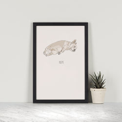 Nope, A5 Print by Ben Rothery